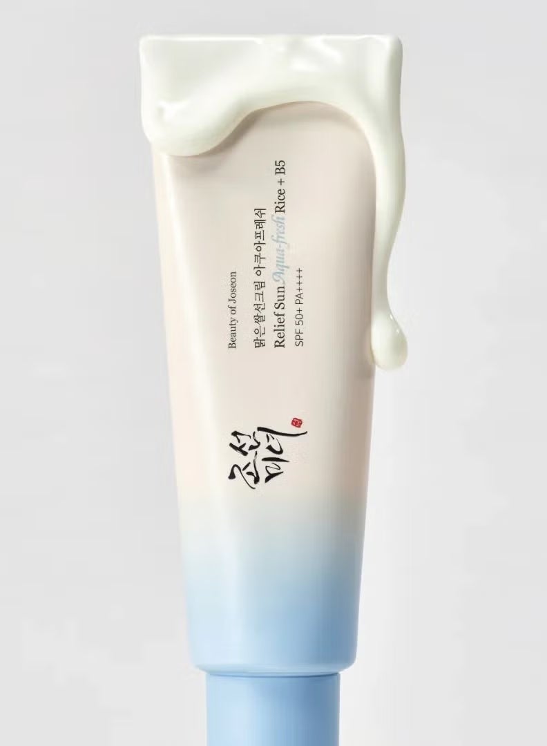 عام جمال جوسون ريليف صن أكوا فريش 50 مل - الأرز + B5 | واقي شمسي كوري بـ SPF50+ PA++++ - Image 2